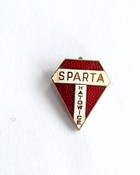 Sparta Katowice crest badge (enamel)