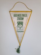 Sport Club of Higher Pedagogical School in Rzeszow old pennant