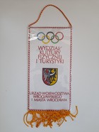 The Department of Physical Culture and Tourism - Wrocław Voivodeship Office pennant