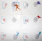 The Envelopes of Winter Olympic Games Lake Placid 1980 with FDC stamp (USSR; set of 6 items)