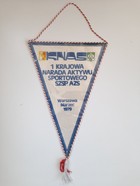 The National Sports Activities Conference of Students and Academic Sports Associations (Warsaw, 1979) pennant