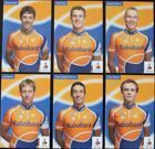 The Rabobank Cycling Team (set of 6 postcards)