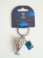 UEFA Champions League 2024 London Final BVB Borussia - Real Madrid CF 3D Trophy keyring (official licensed product)