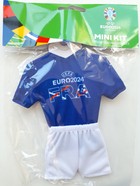 UEFA Euro Germany 2024 - France National Team mini t-shirt car hanger (official licensed product)