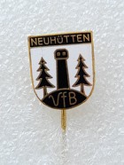 VfB Neuhütten crest badge (enamel, signature)