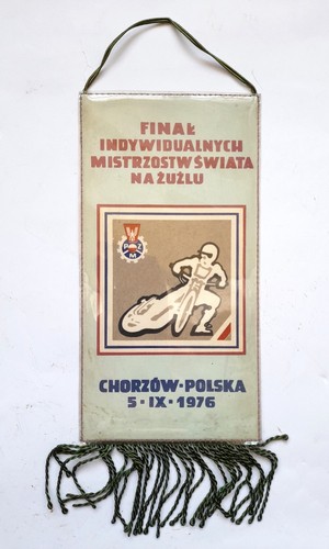 1976 Individual Speedway World Championship Final (Chorzow) pennant ...