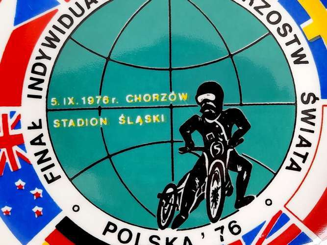 1976 Individual Speedway World Championship Final commemorative