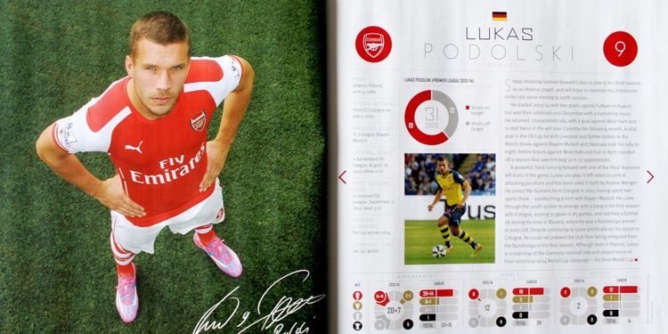 Arsenal FC. Official Handbook - Membership Edition 2014/2015