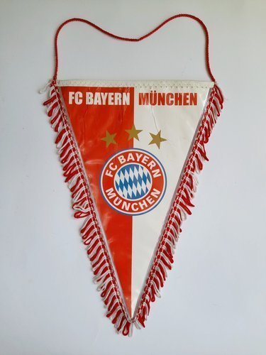 TSV 1860 München Deutscher Meister embroidered pennant size 48 cm x 36 cm 