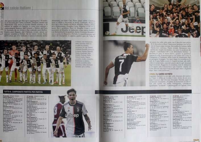 From the Italian magazine Guerin sportivo, a page with the