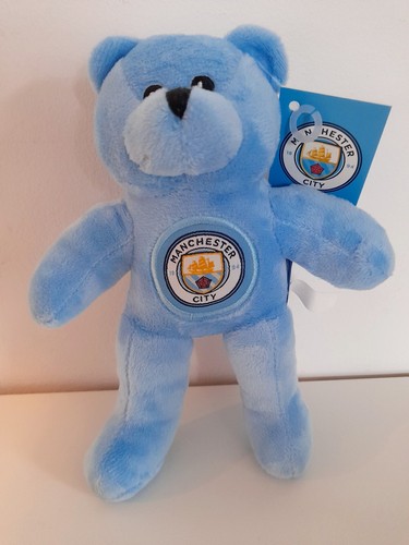 Man city on sale teddy bear