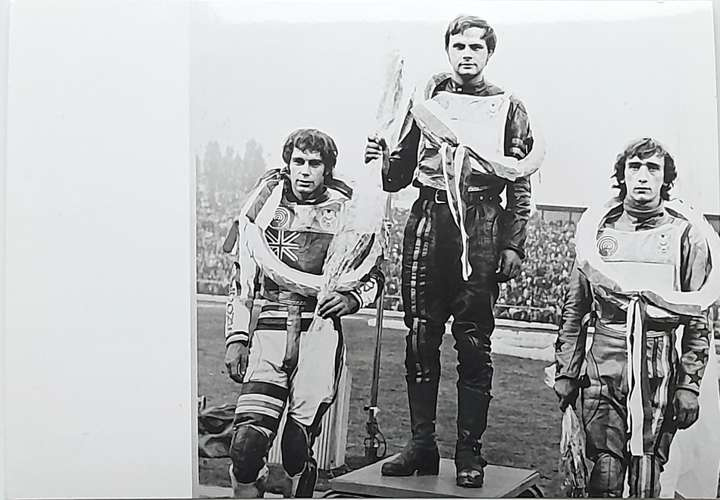 Postcard Speedway World Championships Final 1973 winners Photos