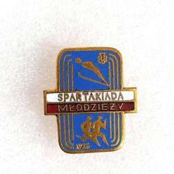  Polish Youth Spartakiad 1975 badge (enamel)