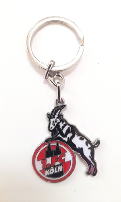 1. FC Koeln crest one-side keyring (official product)