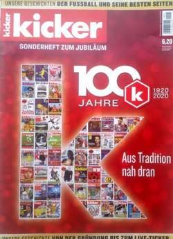 100 years of kicker Magazine 1920-2020 (special edition)