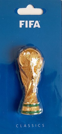 2D FIFA World Cup trophy magnet (Official Licensed Product) 7 cm