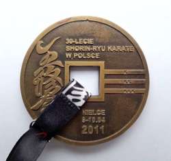 30 Years of Shorin-Ryu Karate in Poland (Kiecle, 9-10.04.2011) medal