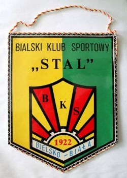 60th Anniversary of BKS Stal Bielsko-Biala pennant