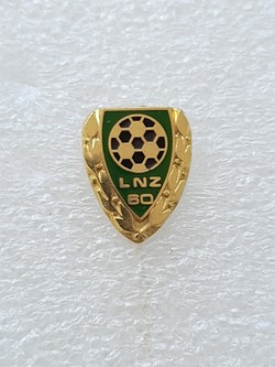 60th Anniversary of the Ljubljana District Football Association badge (lacquer, signature)