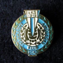65 years of Lagiewnicki Sport Club badge