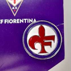 ACF Fiorentina halberd crest badge (Official Licensed Product)