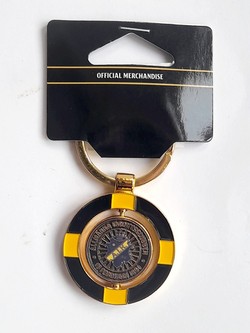 AIK Solna two side swivel keyring (official product)