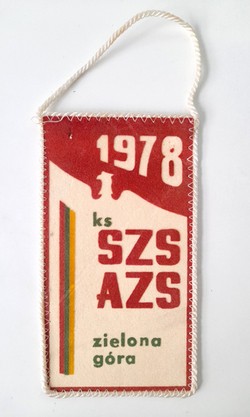 Academic Sport Club Zielona Gora old pennant