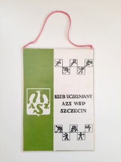 Academic Sport Club of Szczecin Higher Pedagogical School pennant