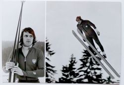 Adam Krzysztofiak (ski-jumping) XII Winter Olympic Games Innsbruck 1976 postcard