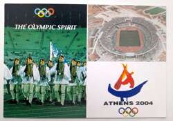 Athens 2004. The Olympic Spirit postcard