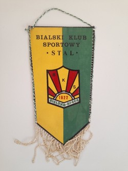 BKS Stal Bielsko-Biała old pennant