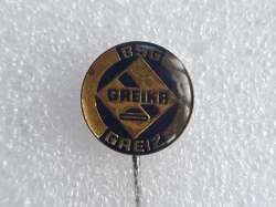 BSG Greika Greiz badge (East Germany, epoxy)