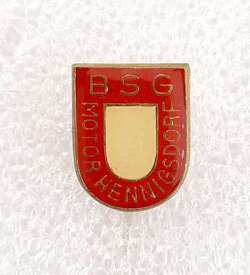 BSG Motor Hennigsdorf badge (East Germany, epoxy)