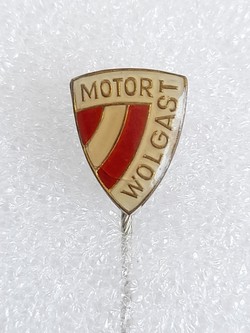 BSG Motor Wolgast badge (East Germany, epoxy)