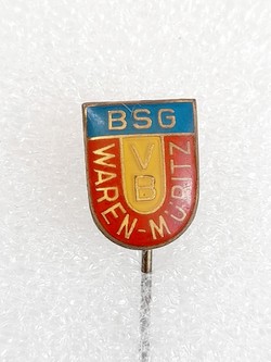 BSG VB Waren-Müritz badge (East Germany, epoxy)