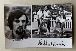 Bronislaw Malinowski postcard (athletic)
