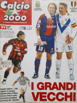 Calcio 2000 Monthly Magazine (nr 77, May 2004). Fans Guide of Argentina Football League