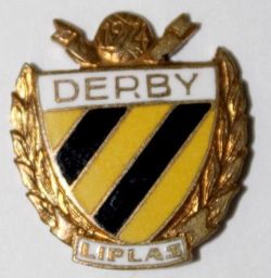 Derby Liplas with garland (enamel, with number)