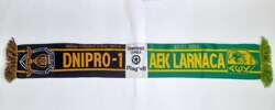 Dnipro-1 - AEK Larnaca, UEFA Europa Conference League match (23.2.2023) scarf