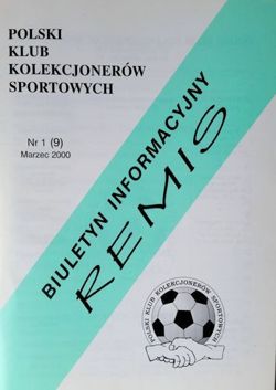 "Draw" - Bulletin of Polish Sport Souvenirs Collectors Club - volume 1(9) (March 2000)