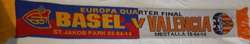 FC Basel - Valencia CF Europa League (03.04.2014, 10.04.2014) scarf