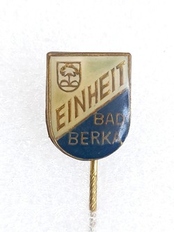 FC Einheit Bad Berka badge (East Germany, epoxy)
