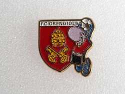 FC Grengiols crest badge (Switzerland, lacquer)