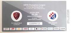 FC Saburtalo - GNK Dinamo Zagreb, UEFA Champions League qualyfing match (23.7.2019) ticket