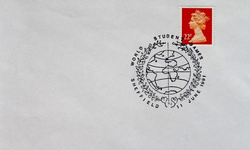 FDC Envelope World Student Games Sheffield 1991 (Great Britain)