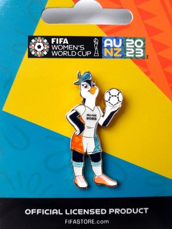 FIFA Women's World Cup AU NZ 2023 mascot Tazuni badge (Official Licensed Product)