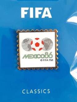 FIFA World Cup Historic Marks - Mexico 1986. FIFA Classics pin (Official Licensed Product)