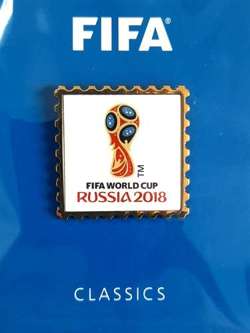 FIFA World Cup Historic Marks - Russia 2018. FIFA Classics pin (Official Licensed Product)