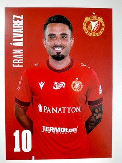 Fran Alvarez - Widzew Lodz season 2024-25 photo (official product)