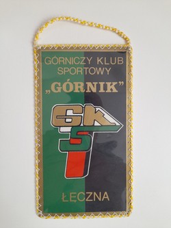 GKS Gornik Leczna football team pennant